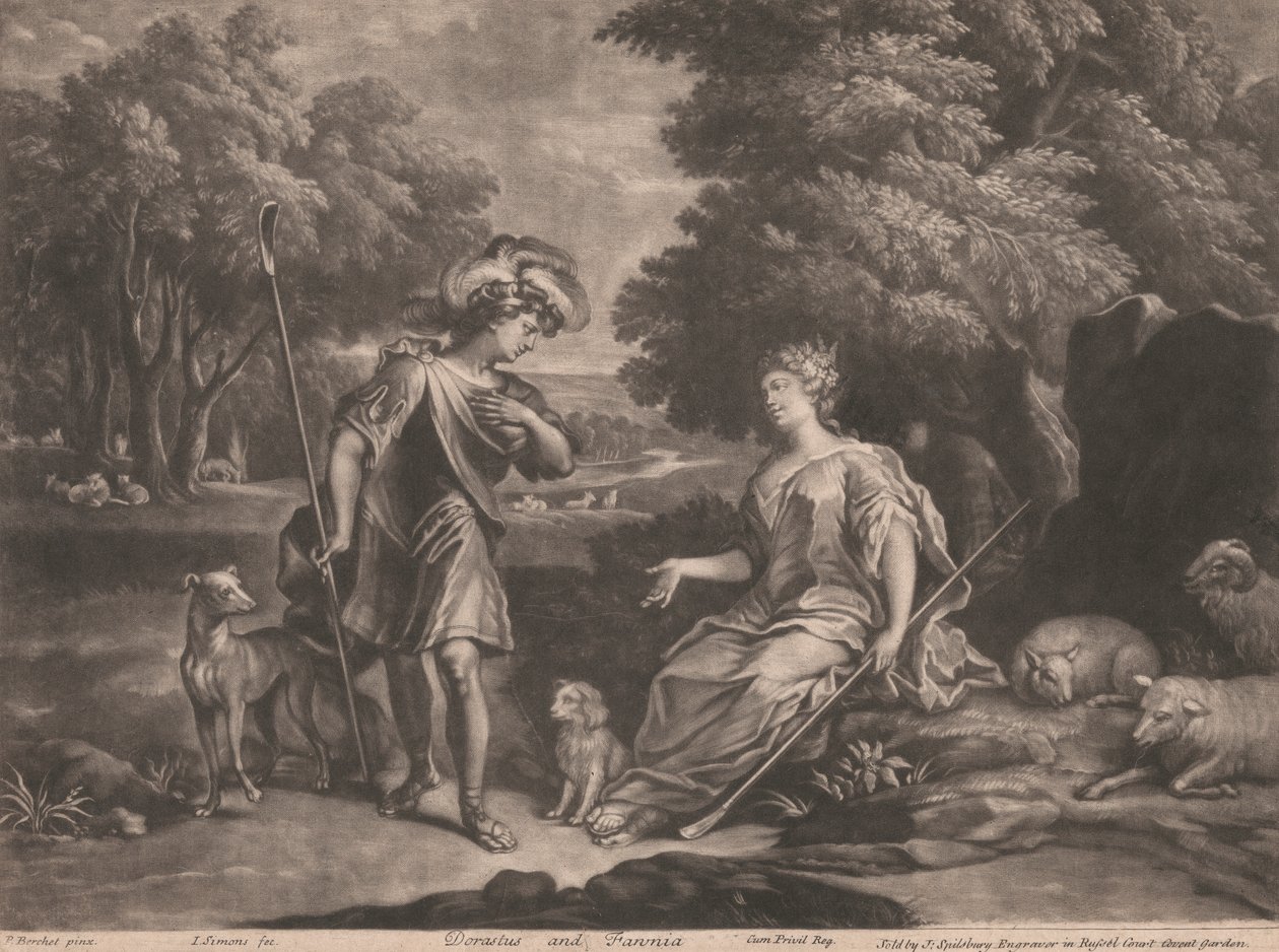 Dorastus ve Fawnia by John Simon