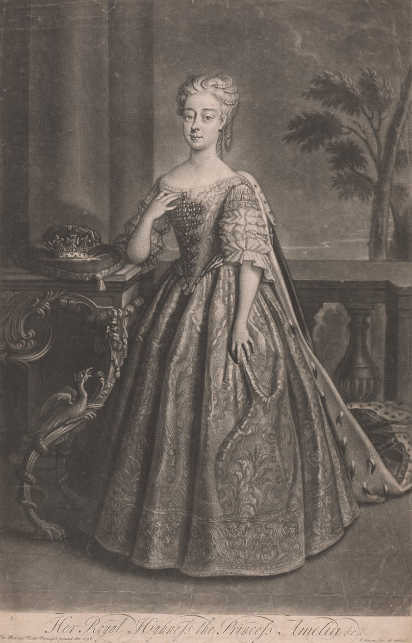 Ekselansları, Prenses Amelia by John Simon