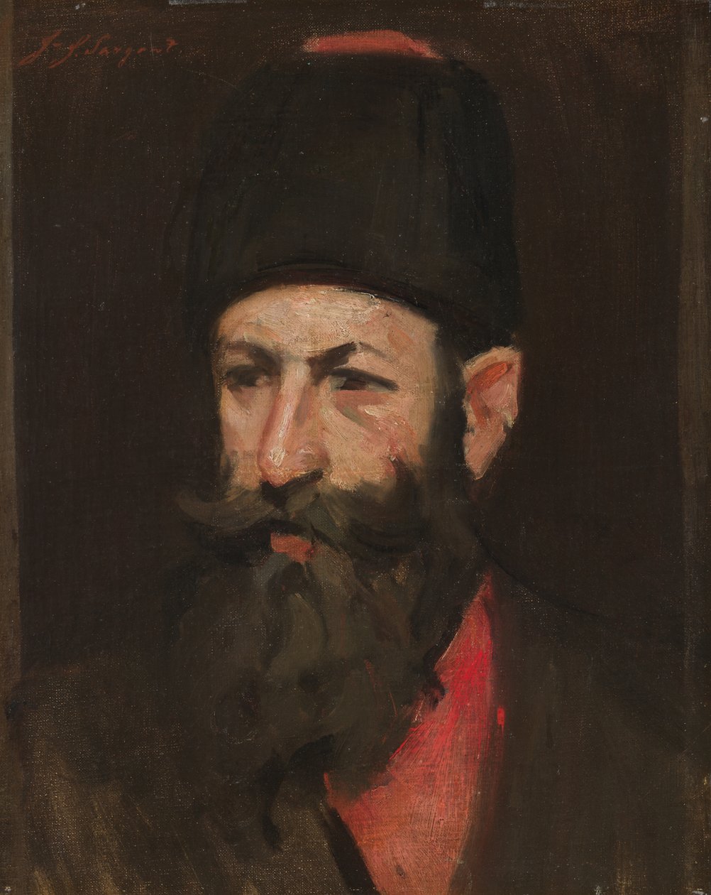 Kazak (tuval üzerine yağlı boya) by John Singer (after) Sargent