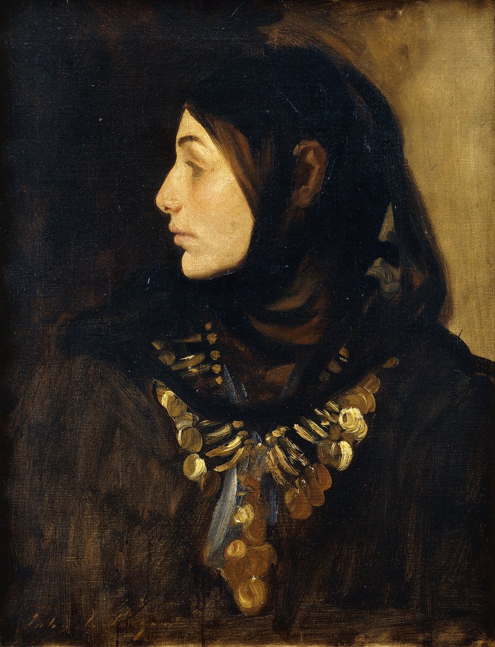 Fellah Kadın, by John Singer Sargent
