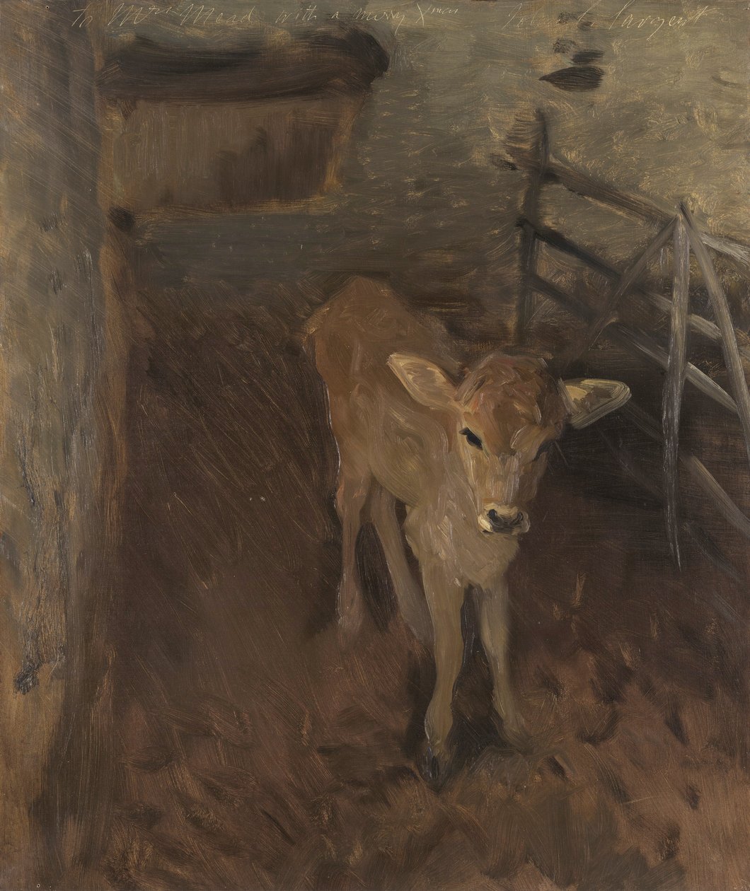 Jersey Buzağı, 1893 by John Singer Sargent