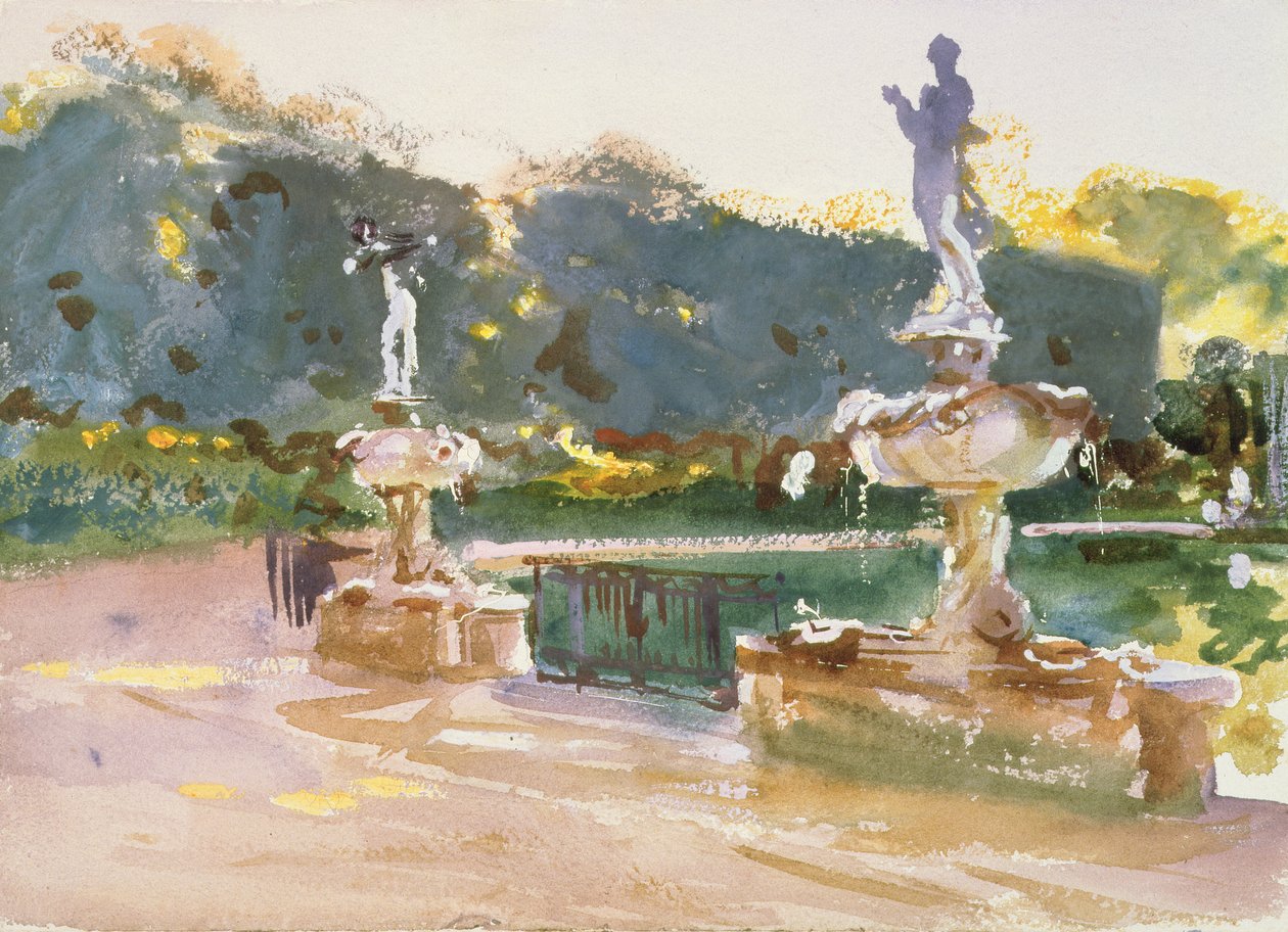 Boboli Bahçeleri, c.1907 by John Singer Sargent