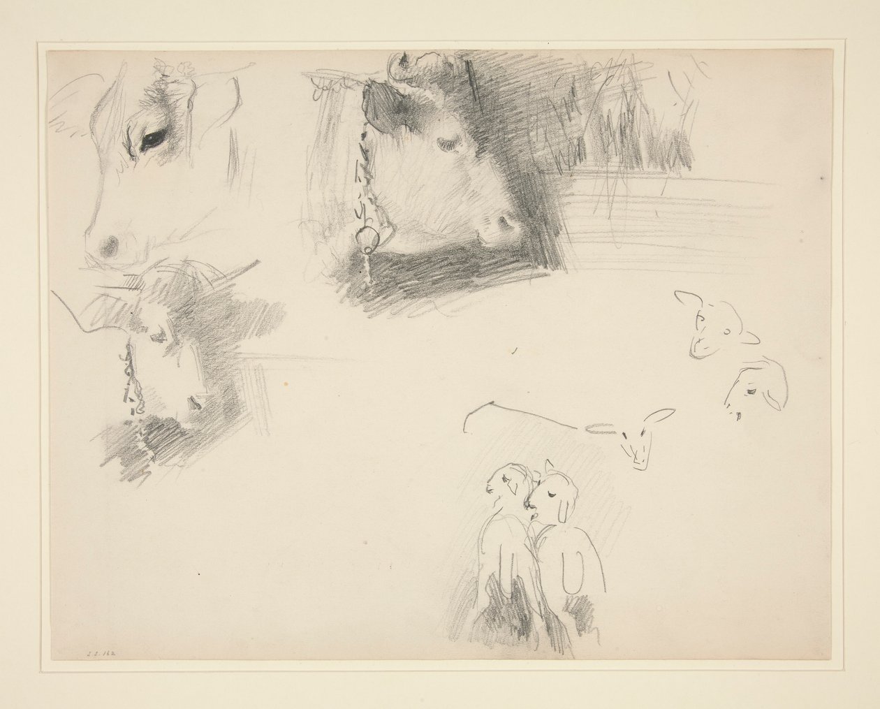 İnekler ve Koyunlar by John Singer Sargent