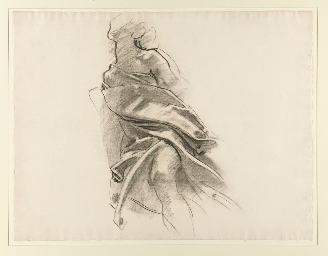 Perde Detayı [Crayon çalışma no. 5.14] by John Singer Sargent