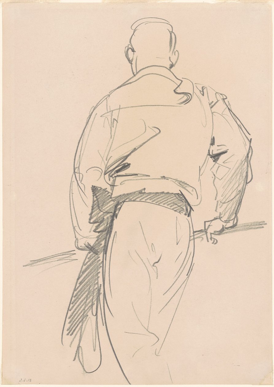 Gondolcu, Venedik, 1912. by John Singer Sargent