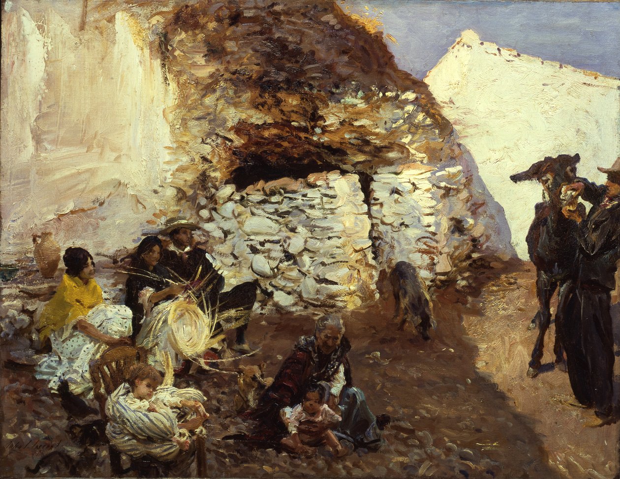 Çingene Kampı, Granada, İspanya, c.1912-13 by John Singer Sargent