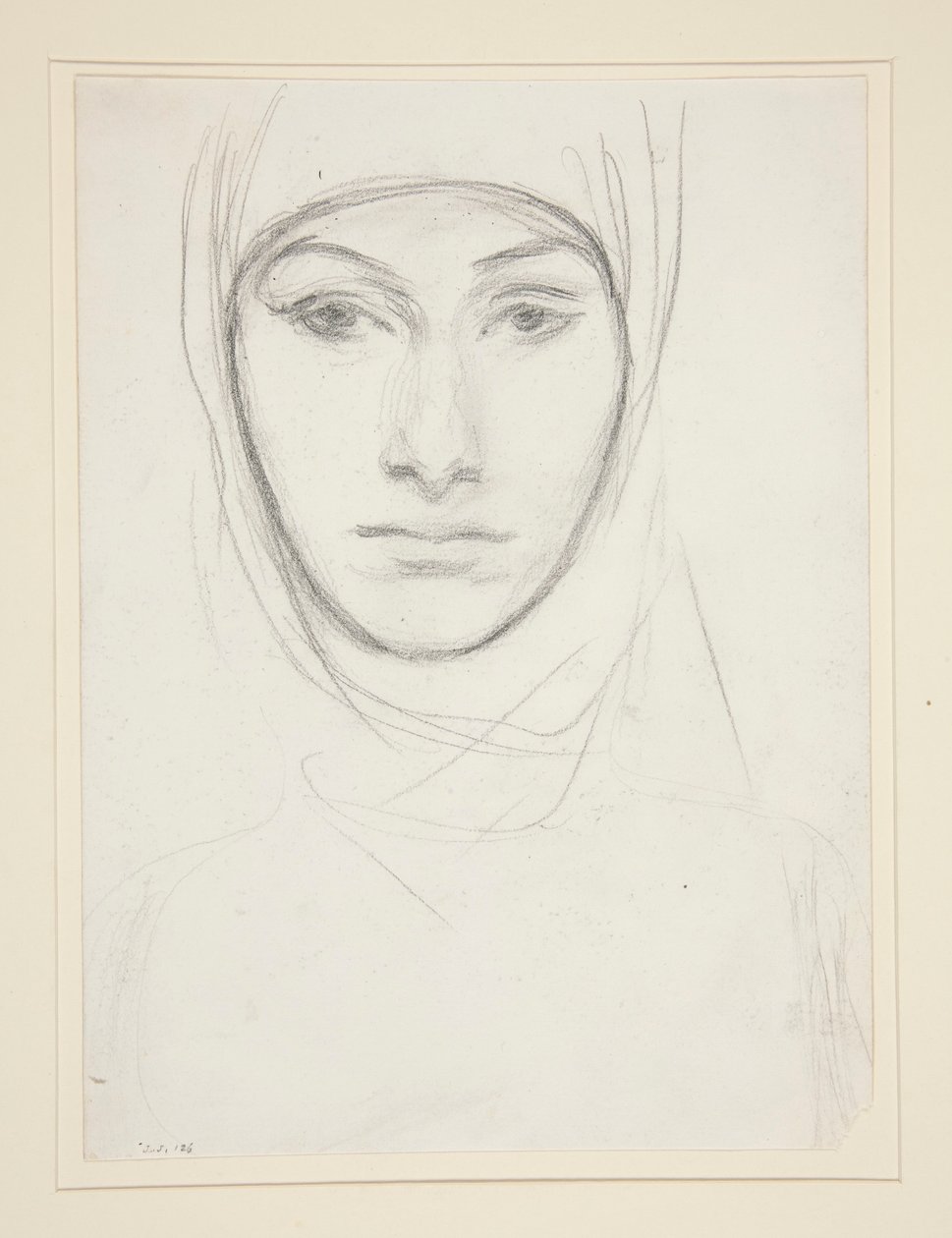 Bir Kadının Başı by John Singer Sargent