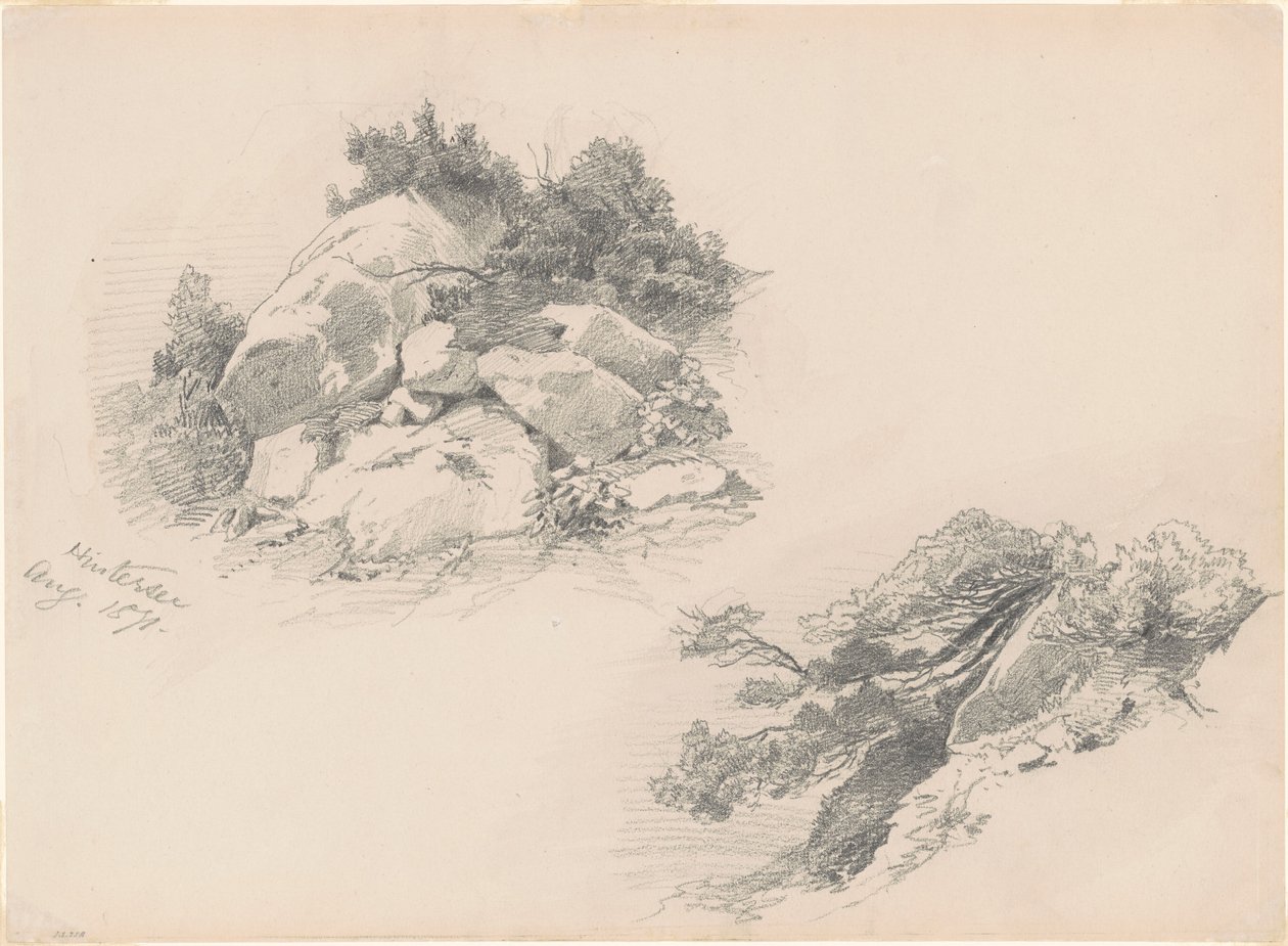 Hintersee, Almanya by John Singer Sargent