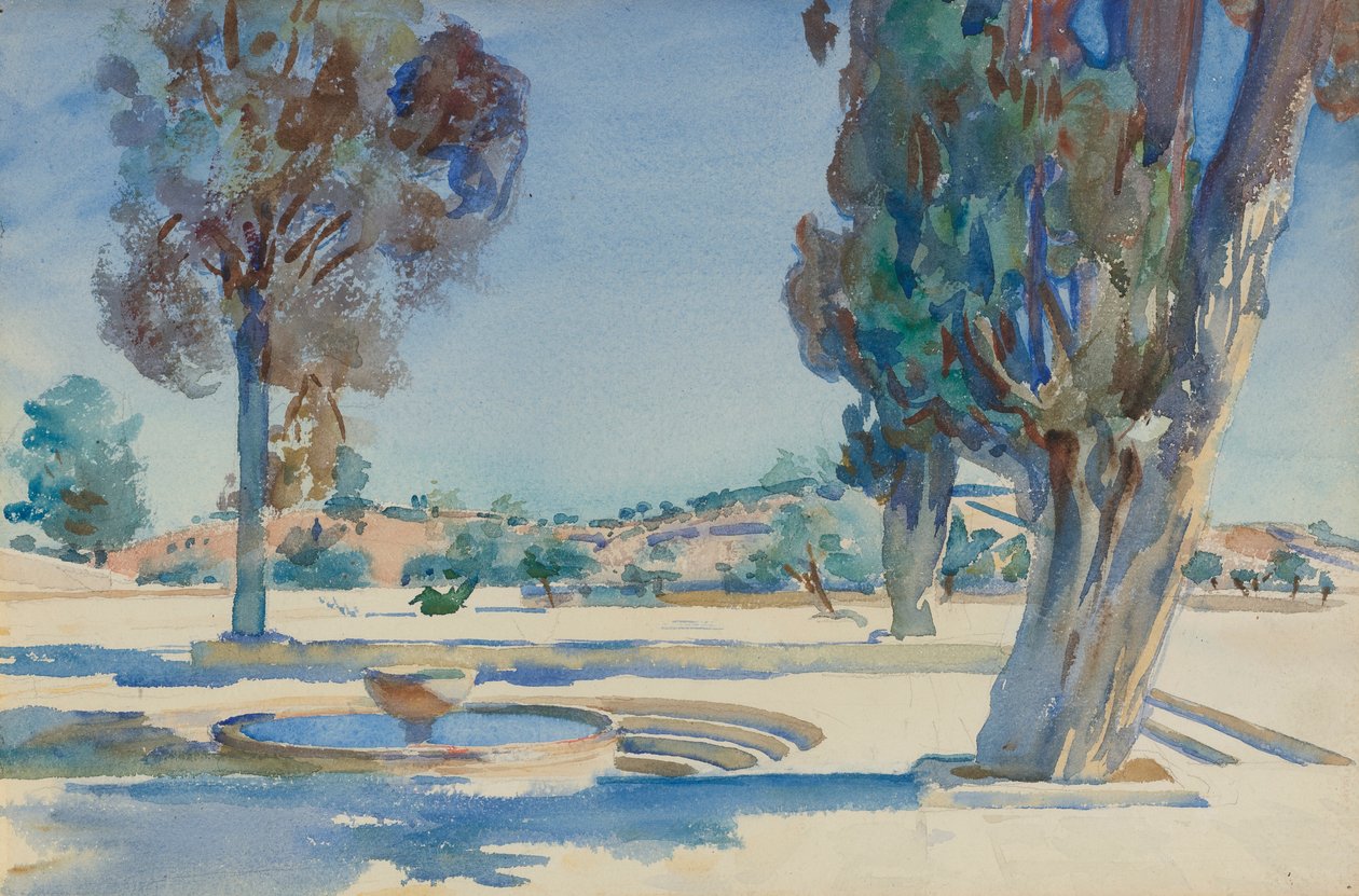 Kudüs (suluboya) by John Singer Sargent