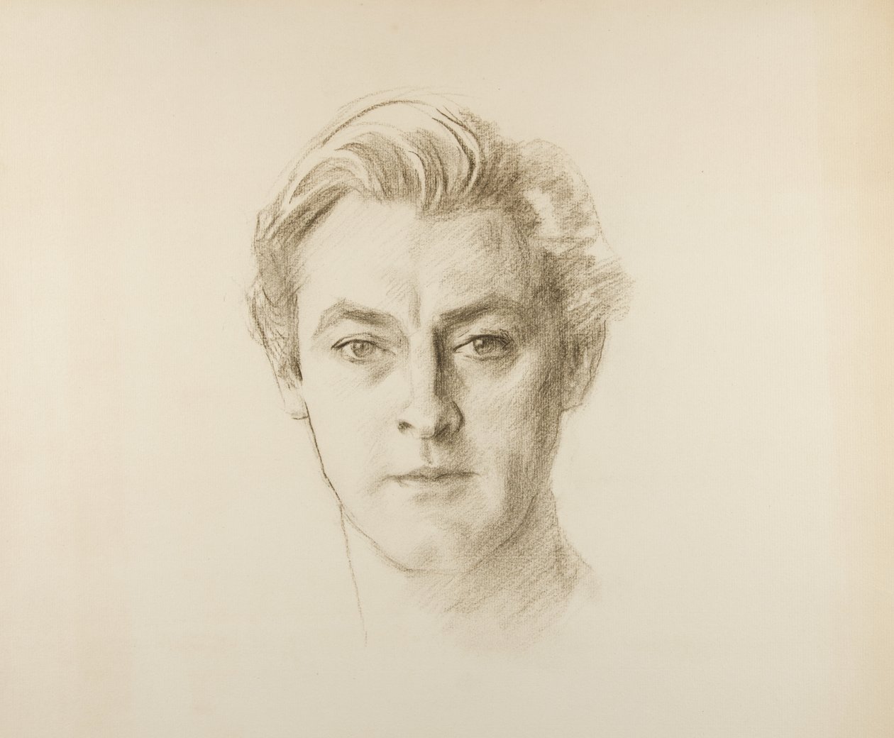 John Barrymore, 1923 (kağıt üzerinde mum boya) by John Singer Sargent