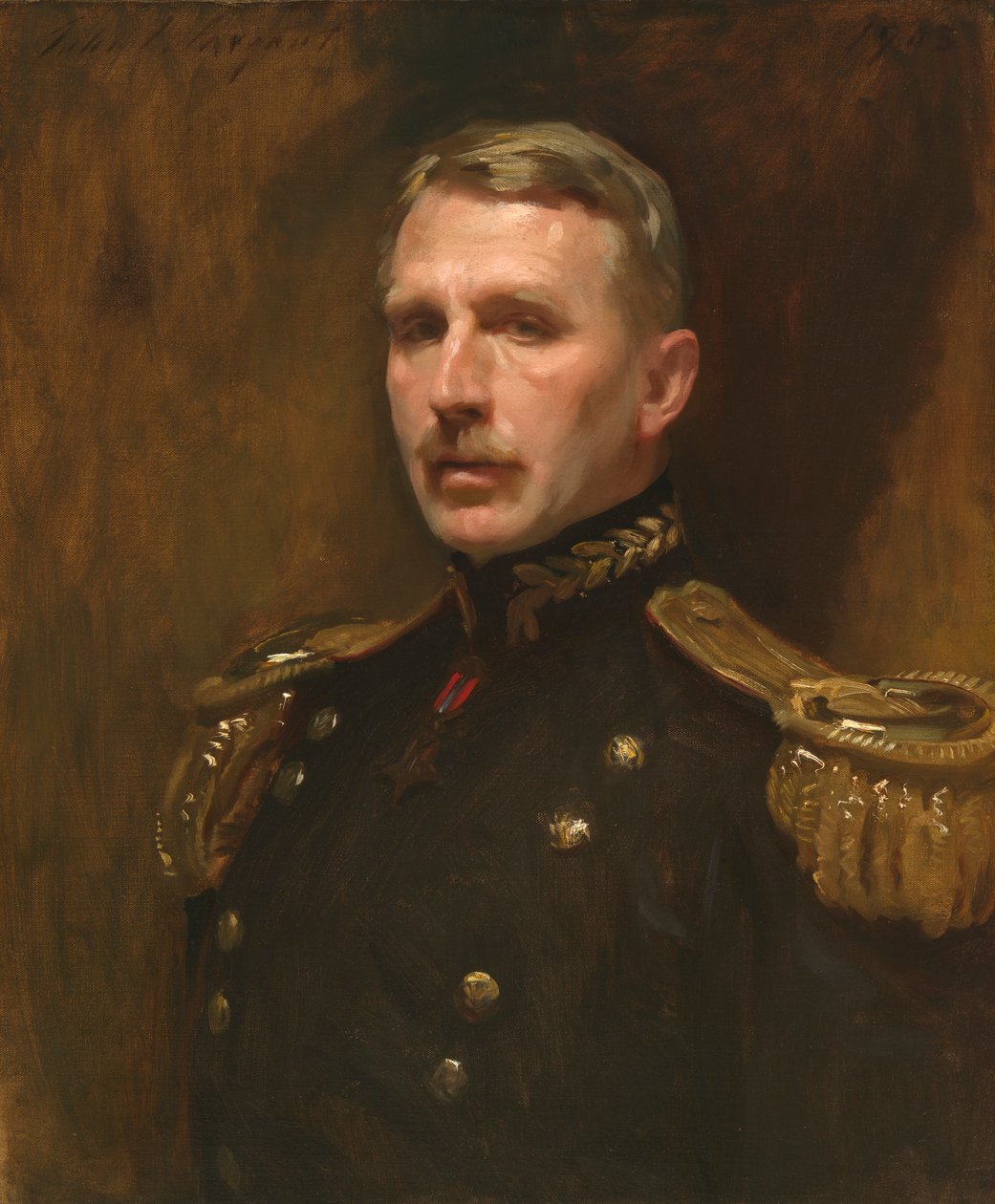 Leonard Wood, 1903. by John Singer Sargent