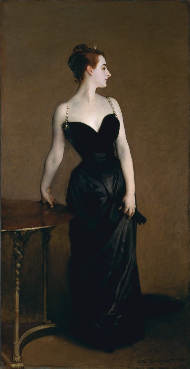 Madam X Madam Pierre Gautreau, 1884 by John Singer Sargent