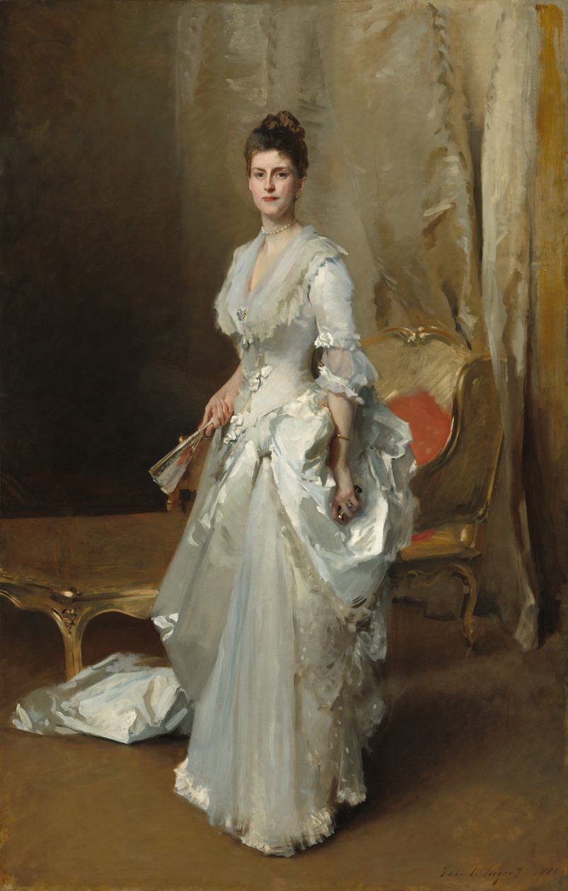 Margaret Stuyvesant Rutherfurd Beyaz (Bayan Henry White) by John Singer Sargent