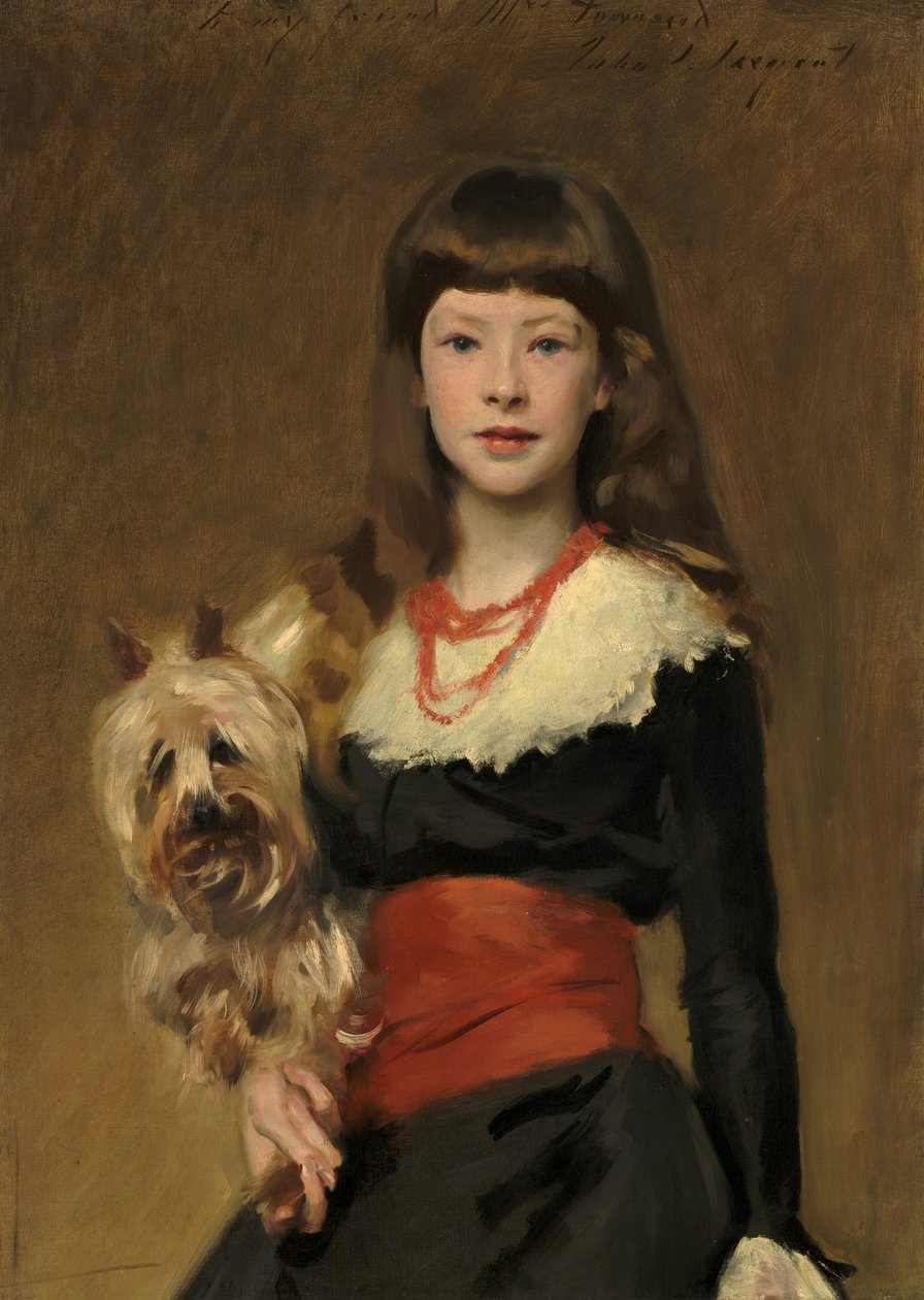Bayan Beatrice Townsend, 1882. by John Singer Sargent