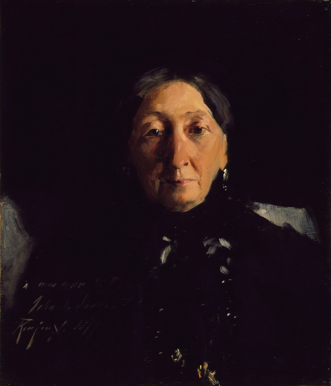 Bayan François Buloz, 1879 by John Singer Sargent