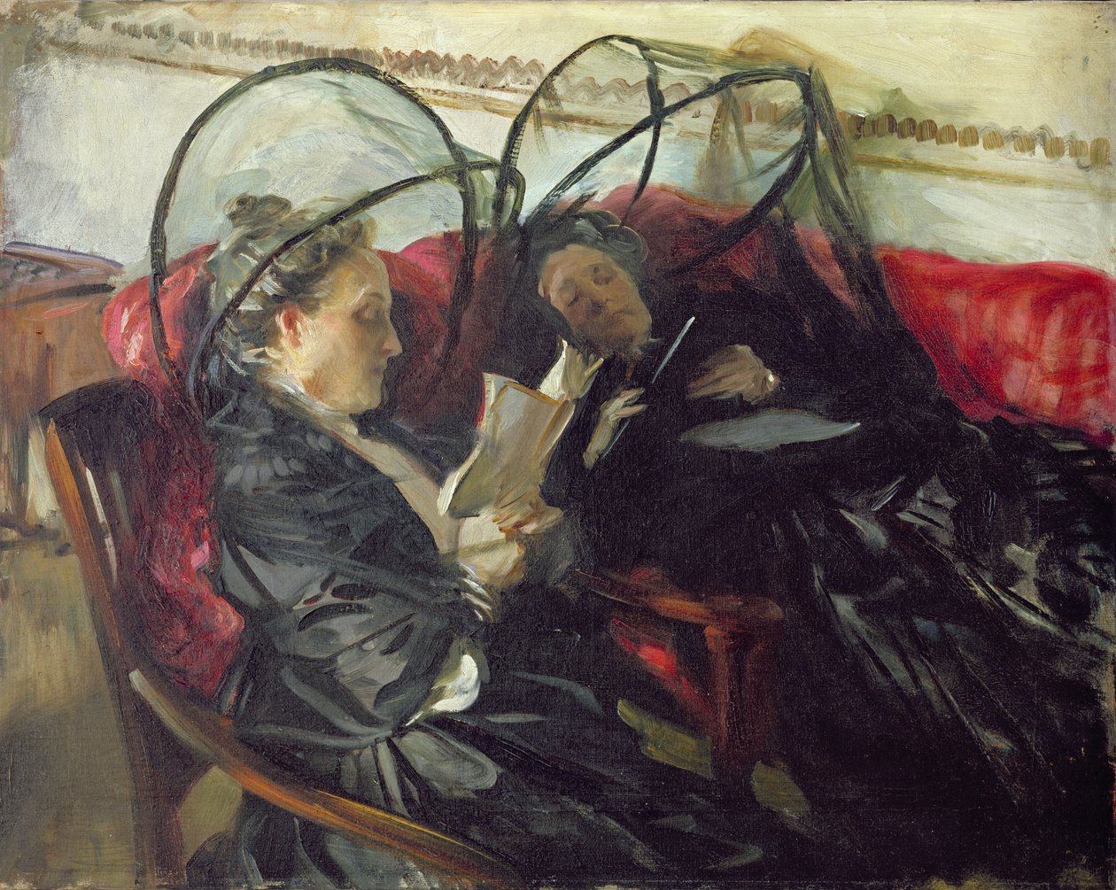 Sivrisinek Ağları, 1908 by John Singer Sargent