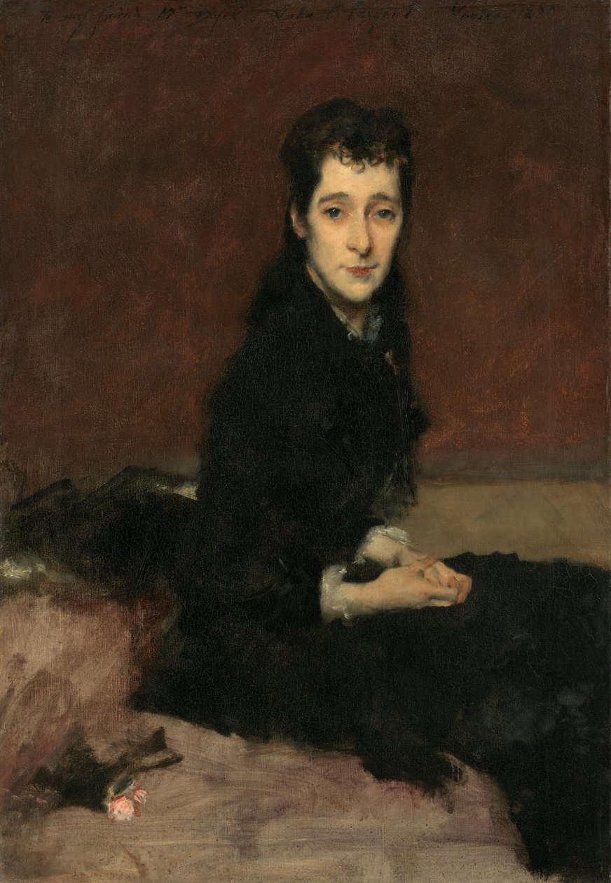 Bayan Charles Gifford Dyer Mary Anthony, 1880. by John Singer Sargent