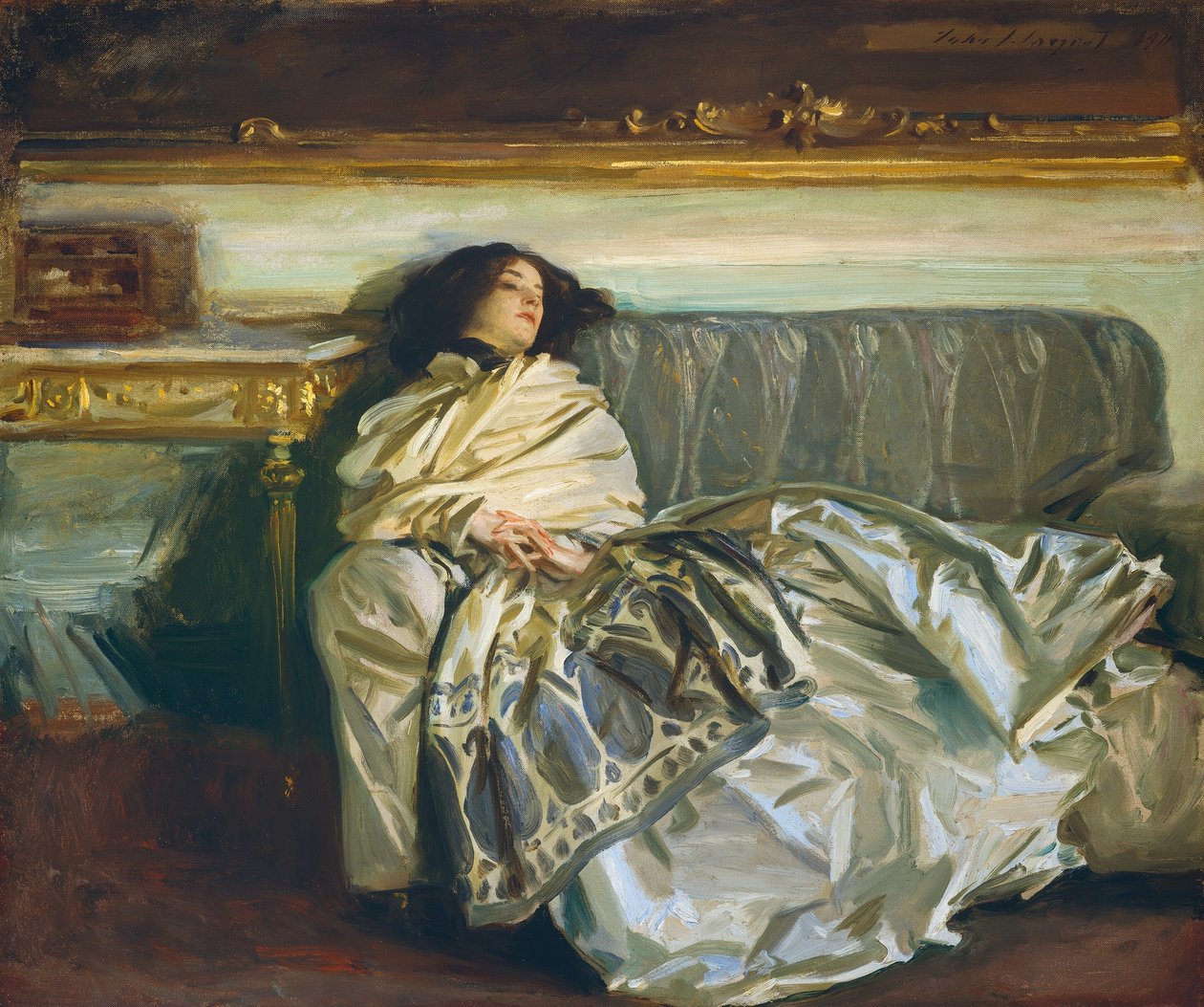 Nonchaloir (Dinlenme) by John Singer Sargent