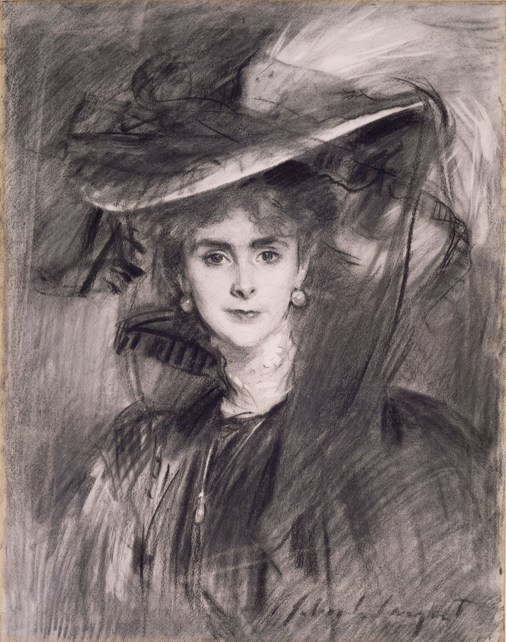 Olga, Barones de Meyer, 1900-1910 by John Singer Sargent