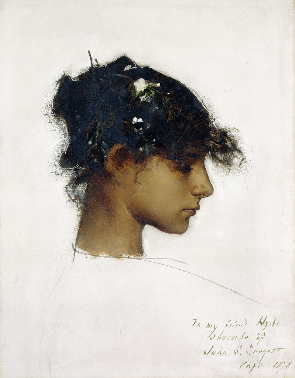 Rosina Ferrara - Capri Kızı, 1878 by John Singer Sargent