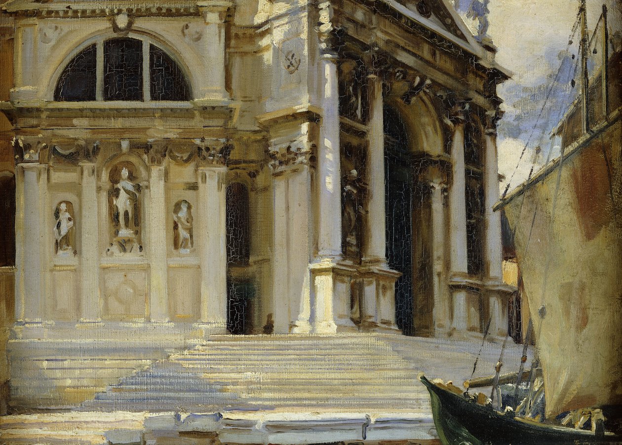 Santa Maria della Salute, Venedik, by John Singer Sargent