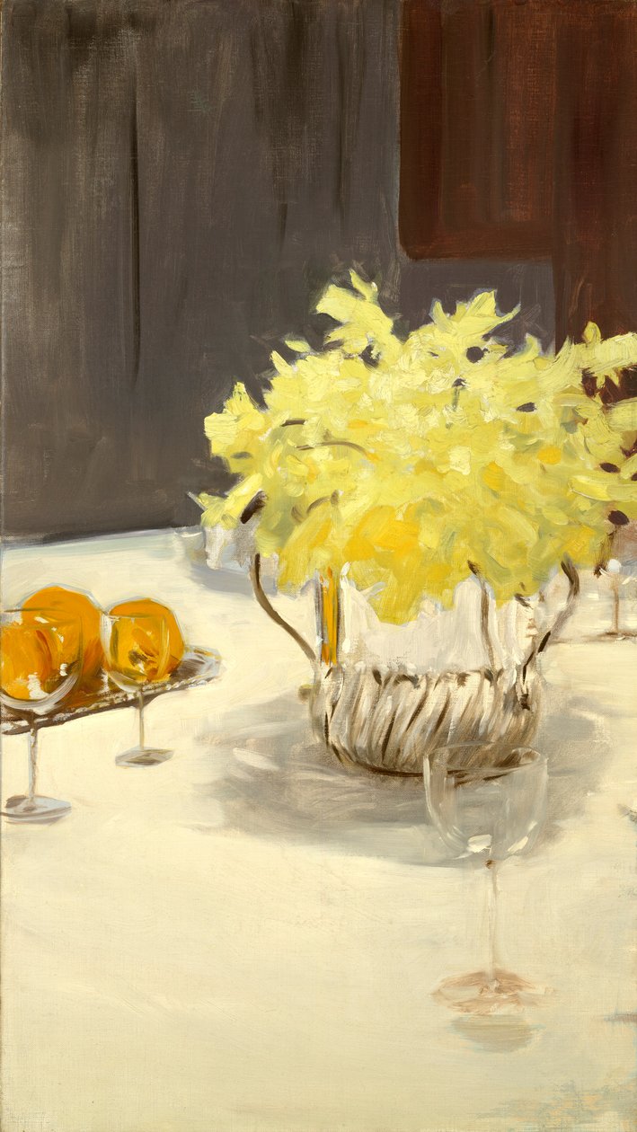 Nergis ile Natürmort by John Singer Sargent