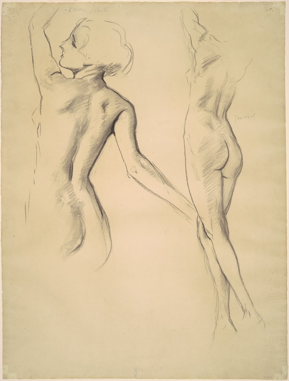 "Dans Eden Figürler" Çalışmaları by John Singer Sargent