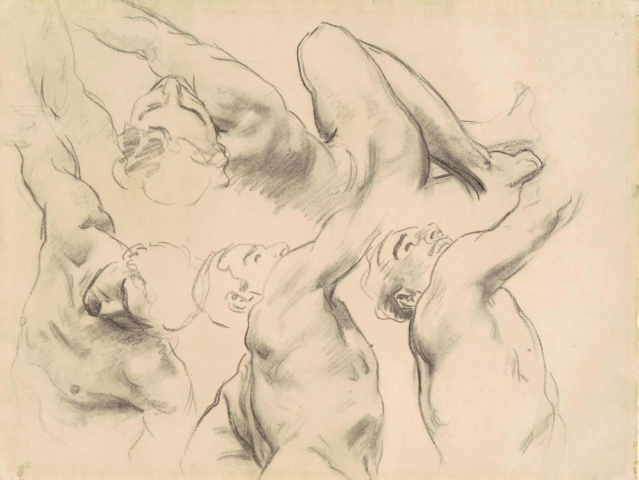 Cennet ve Cehennem Çalışmaları, 1903-1916. by John Singer Sargent