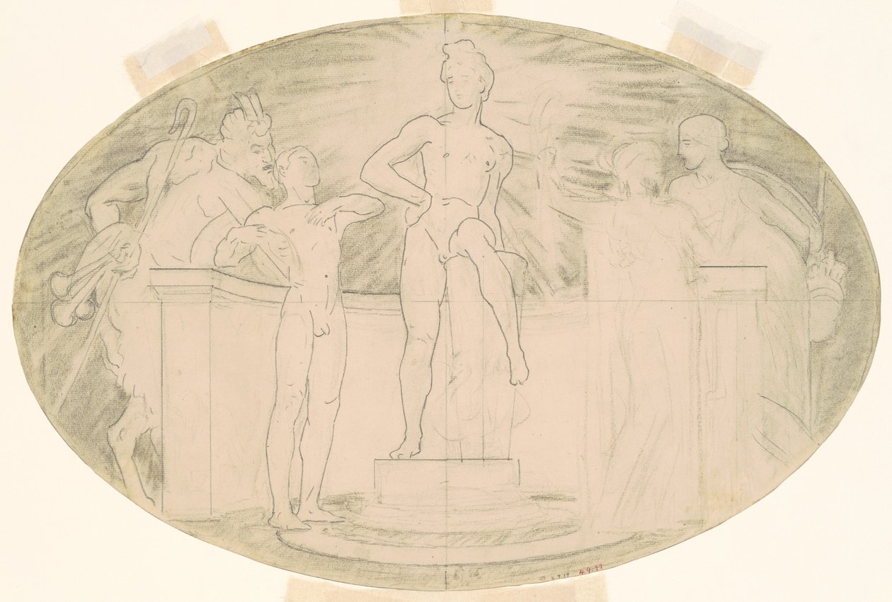 Klasik ve Romantik Sanat Çalışması, c. 1921. by John Singer Sargent