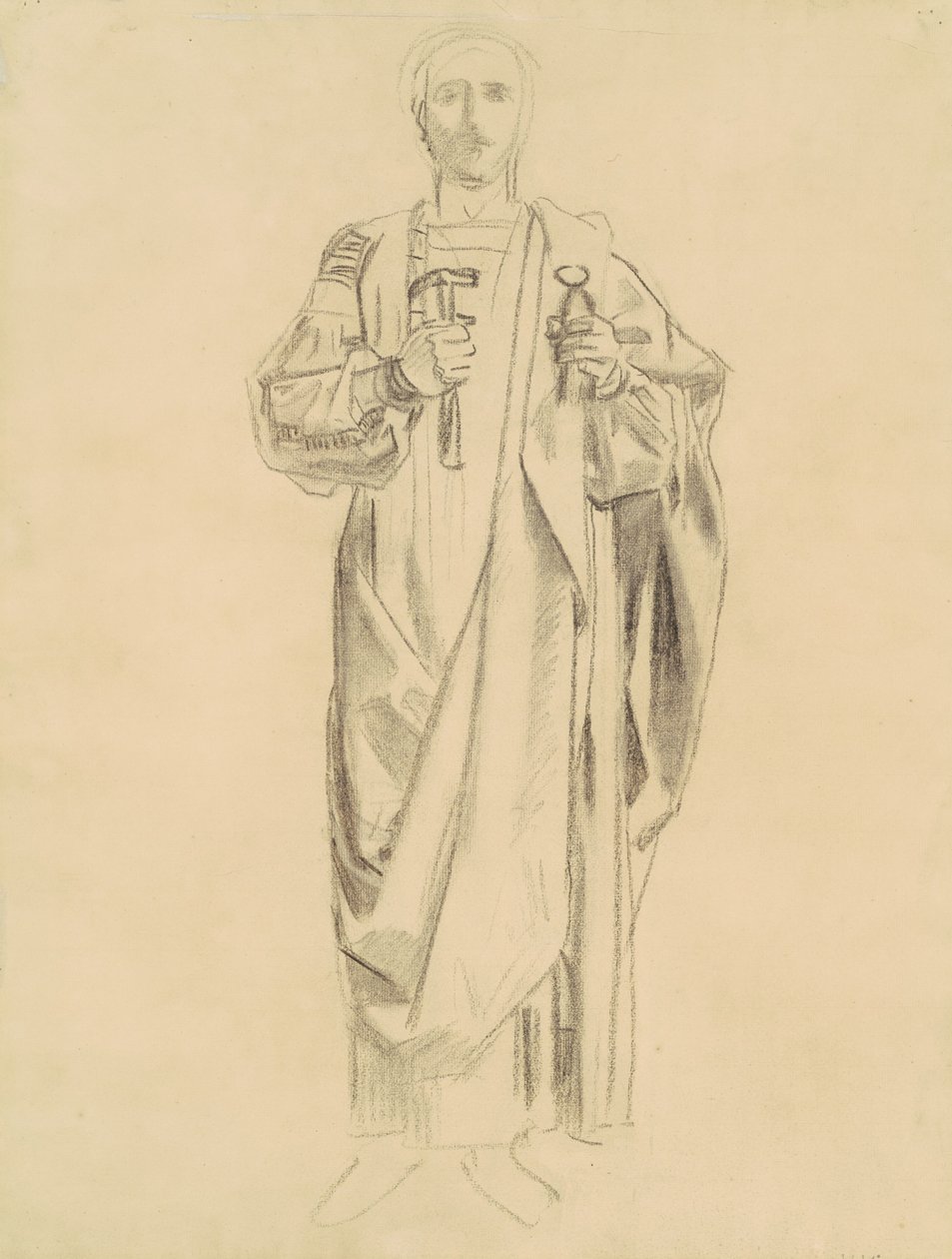 Kefaret Dogma Çalışması: Melekler Frizi [recto], 1895-1903. by John Singer Sargent