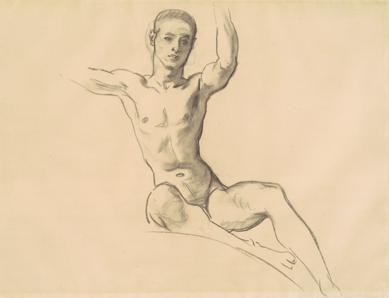 Figür Üstünde Müzik Çalışması, 1919-1920. by John Singer Sargent
