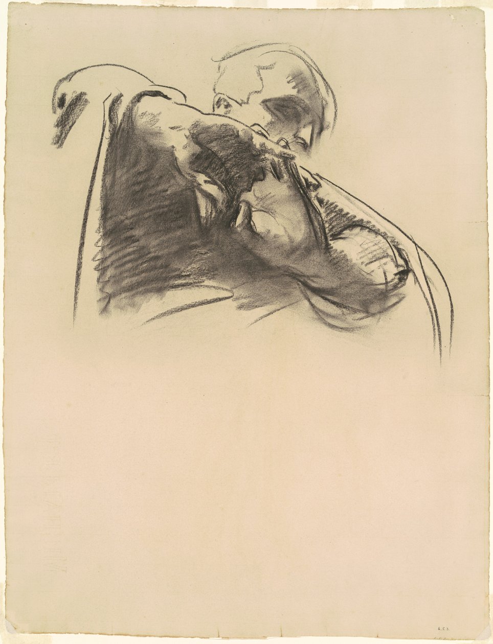 "Rabbimizin Çarmıha Gerilmesi ve Ölümü" Çalışması by John Singer Sargent