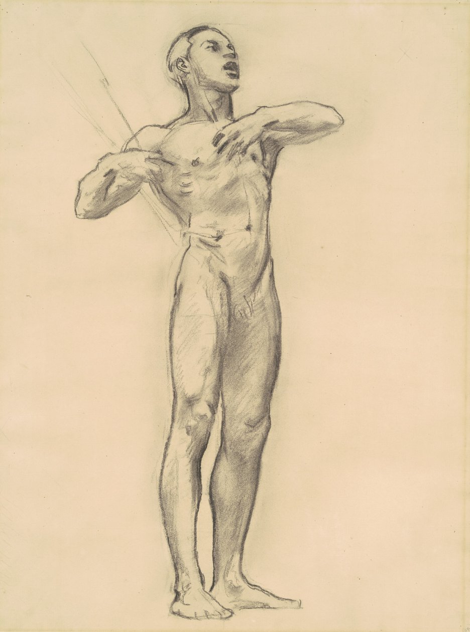 Klasik ve Romantik Sanat için Orpheus Çalışması, c. 1921. by John Singer Sargent