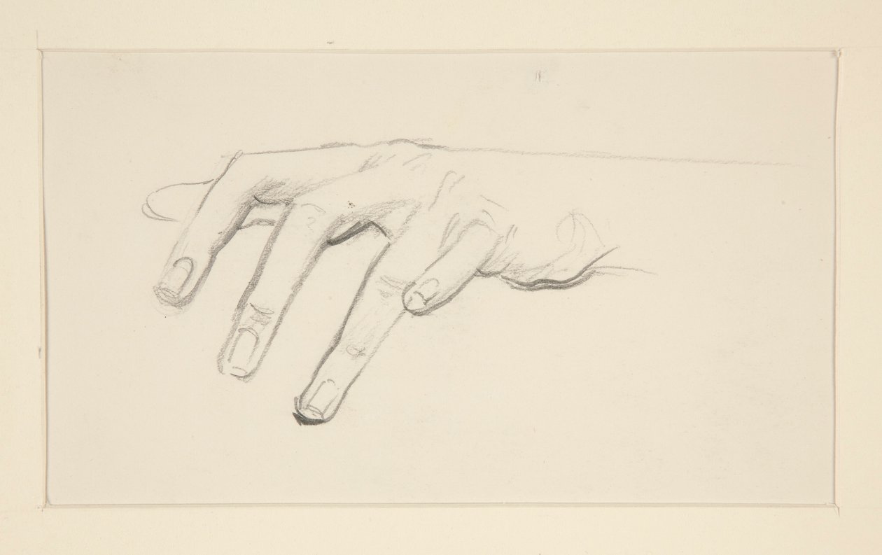 Bir El Çalışması by John Singer Sargent