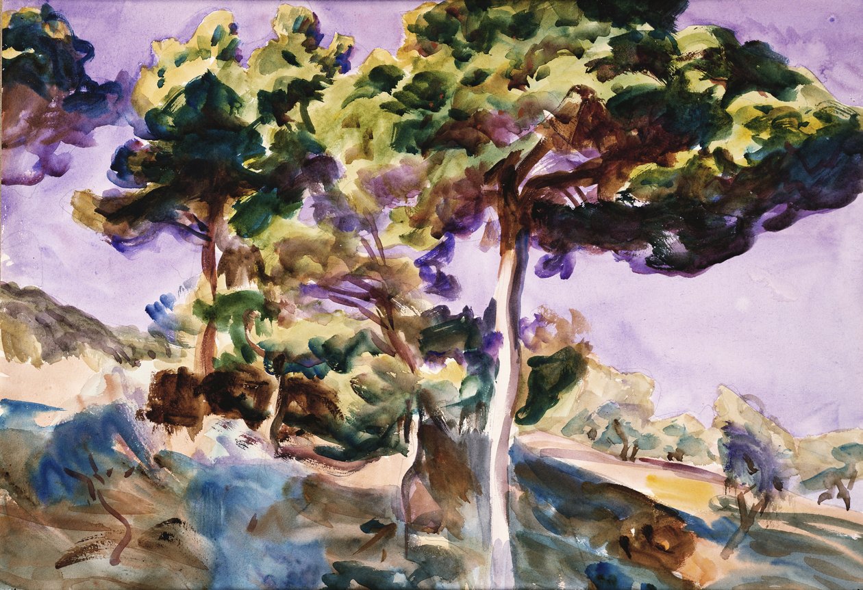 ağaçlar by John Singer Sargent