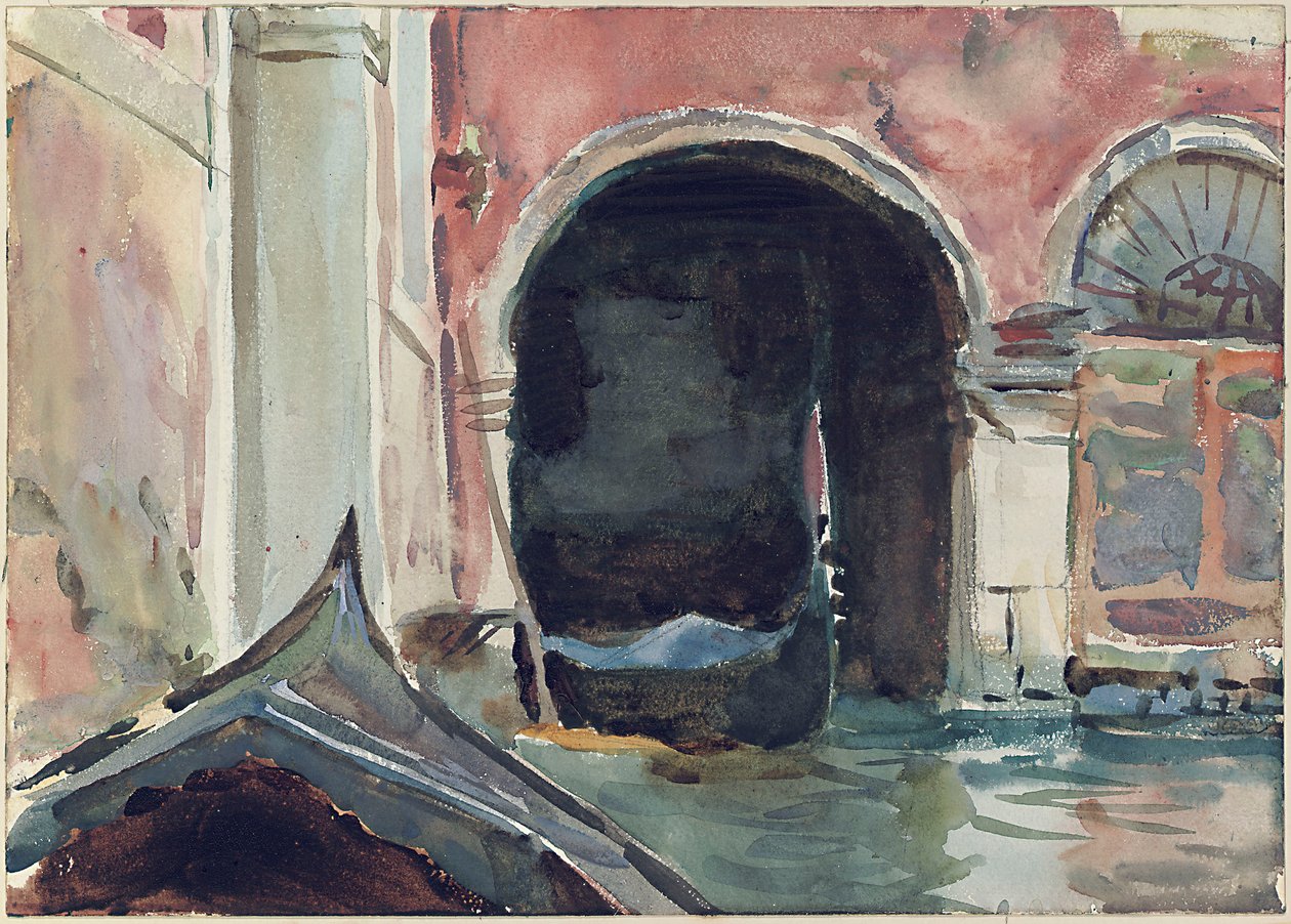 Venedik Kanalı by John Singer Sargent