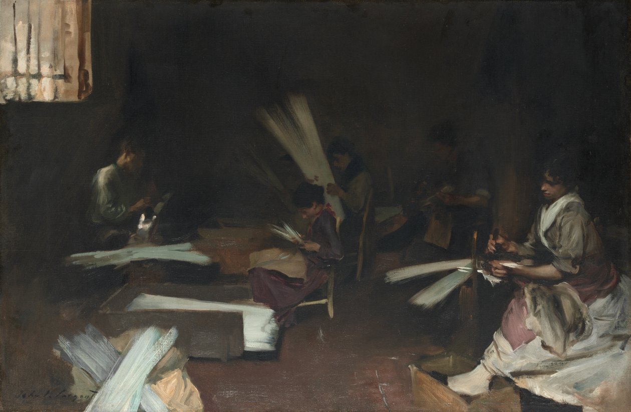 Venedik Cam İşçileri, 188082. by John Singer Sargent