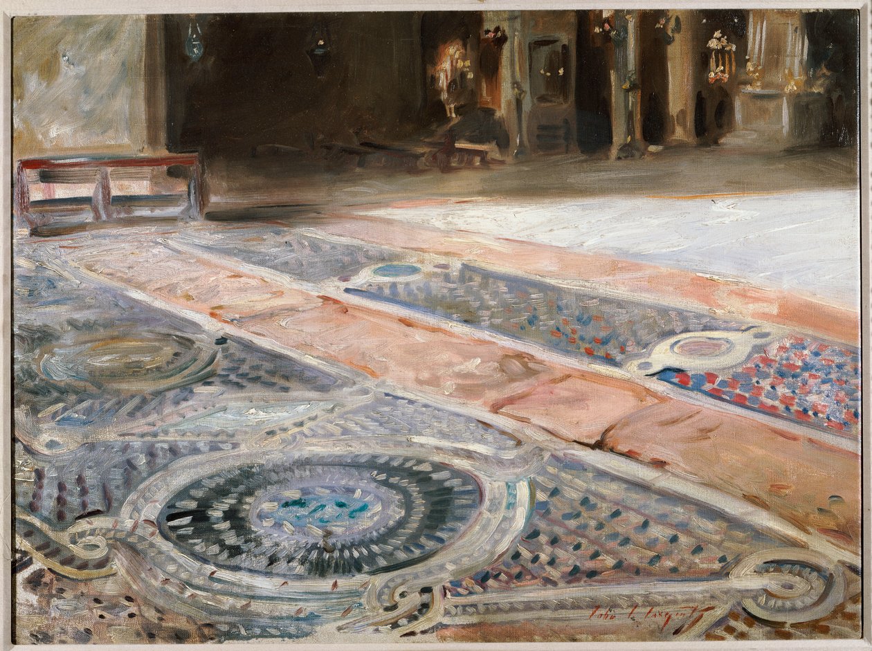 Venedik İç by John Singer Sargent