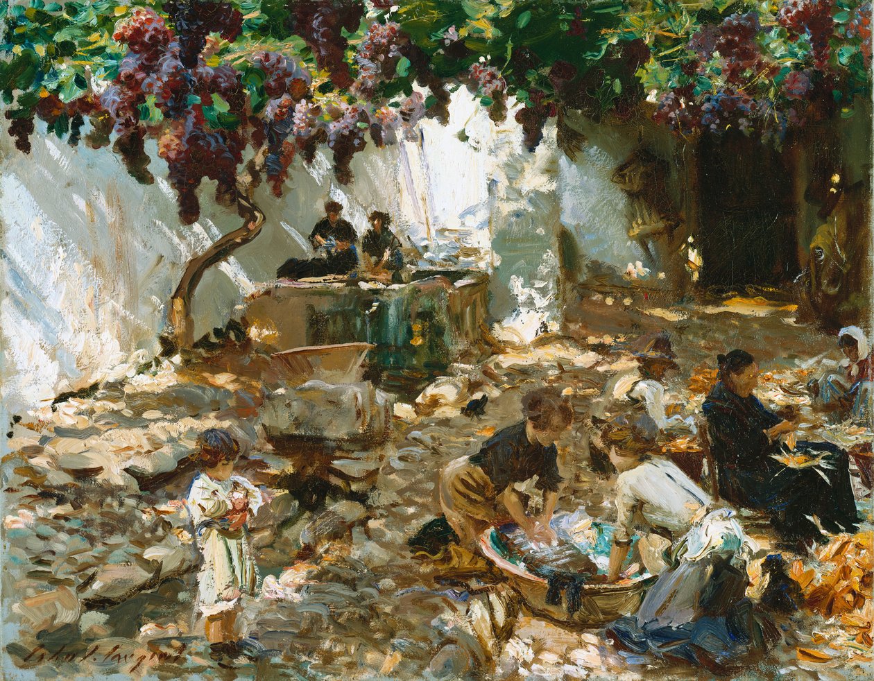 İşyerinde Kadınlar by John Singer Sargent