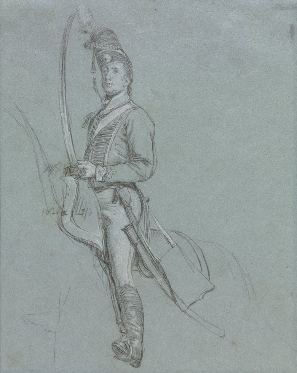 Atlı Süvari Subayı by John Singleton Copley