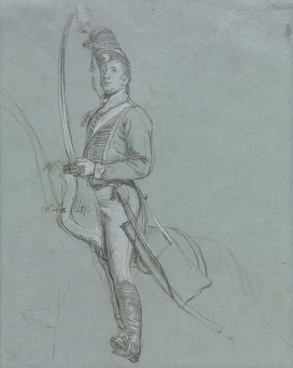 Atlı Süvari Subayı, 1812. by John Singleton Copley