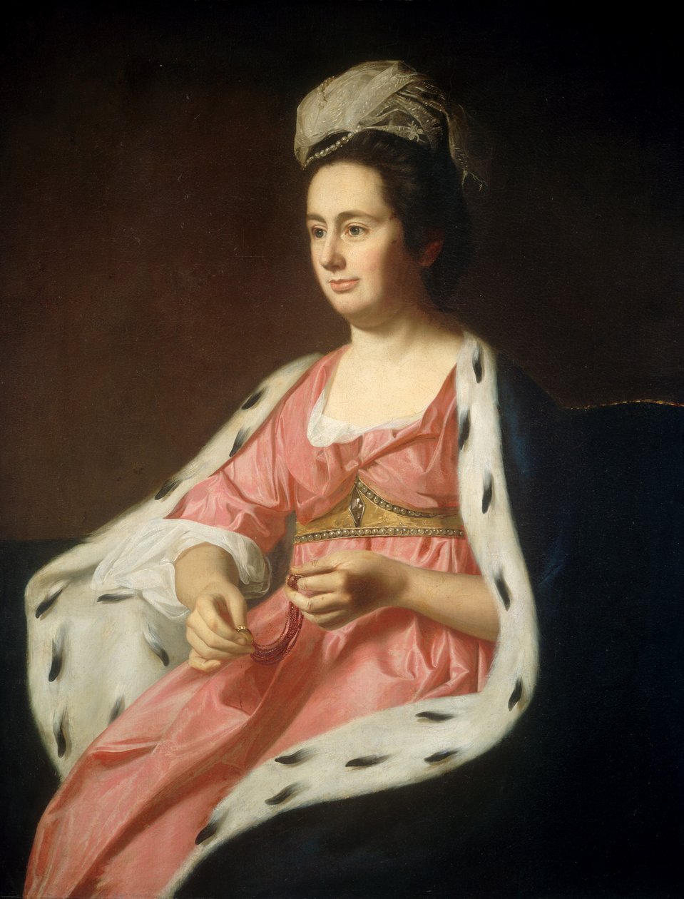 Abigail Smith Babcock Bayan Adam Babcock, c. 1774. by John Singleton Copley