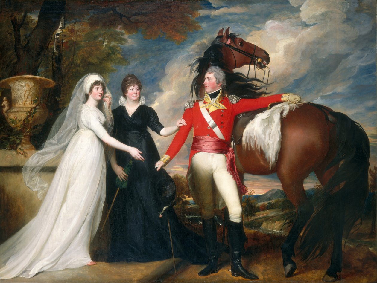 Albay William Fitch ve Kızkardeşleri Sarah ve Ann Fitch by John Singleton Copley