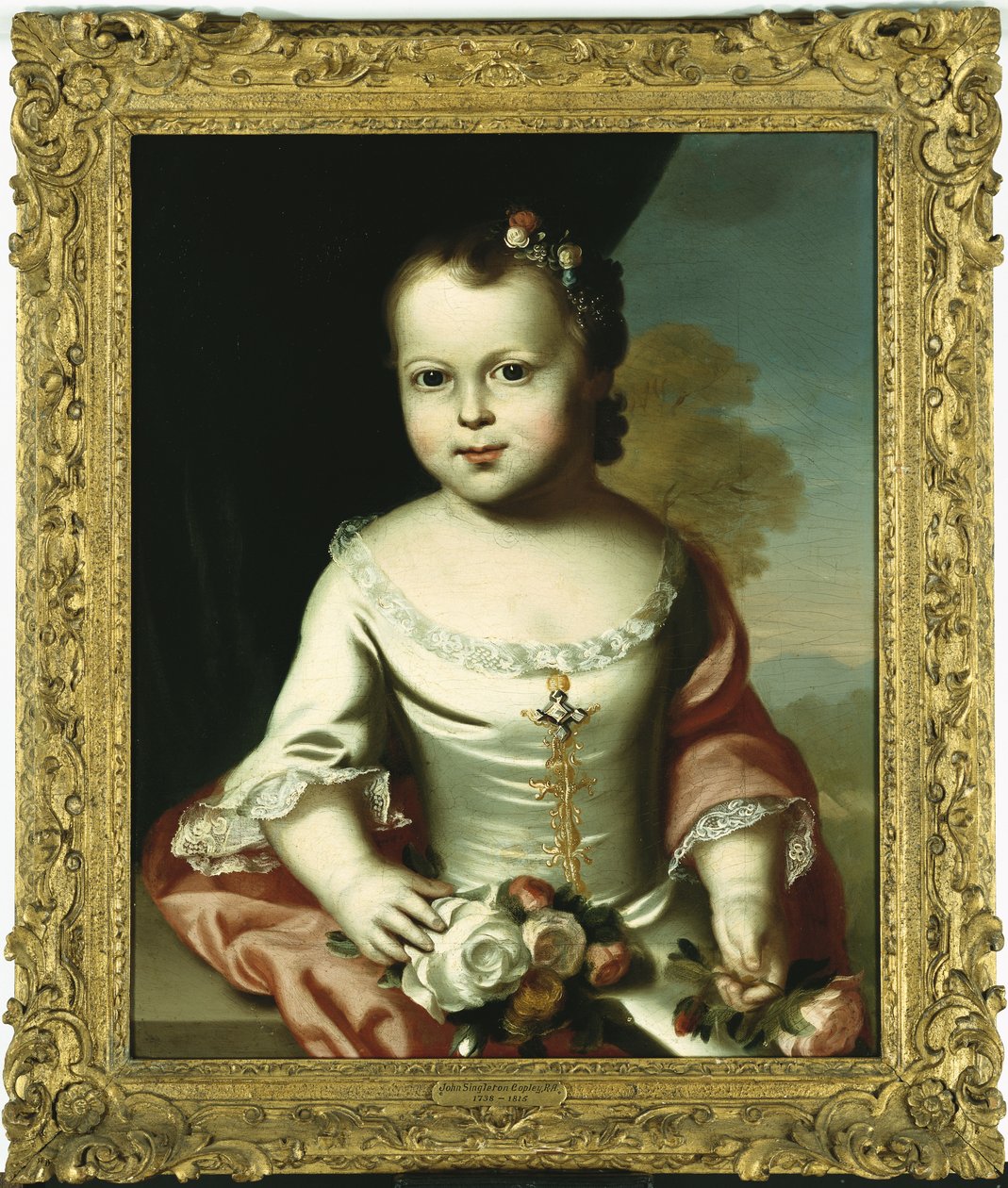 Elizabeth Greenleaf, c, 1755-58 by John Singleton Copley