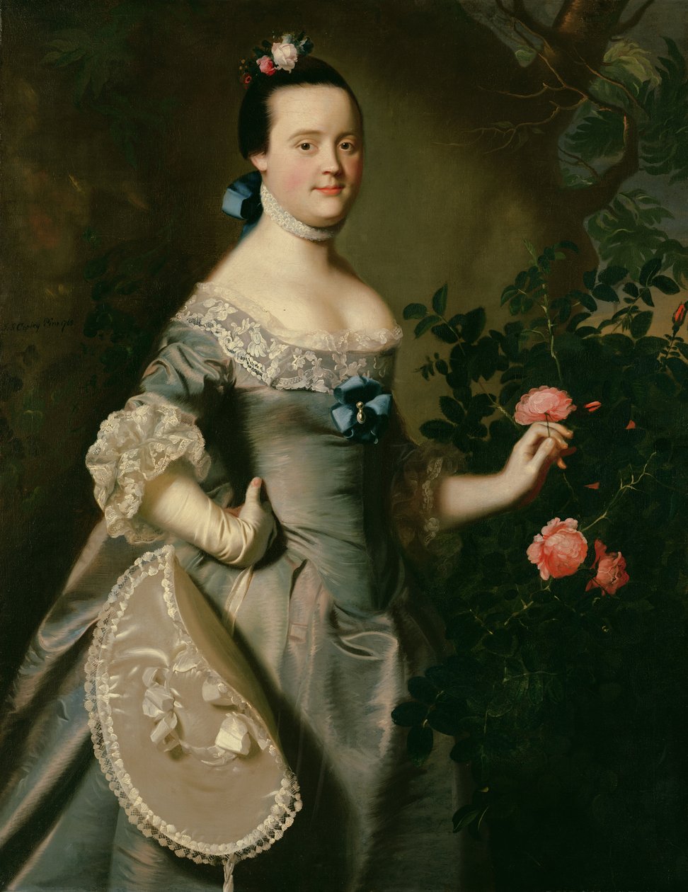 Hannah Loring, 1763 by John Singleton Copley