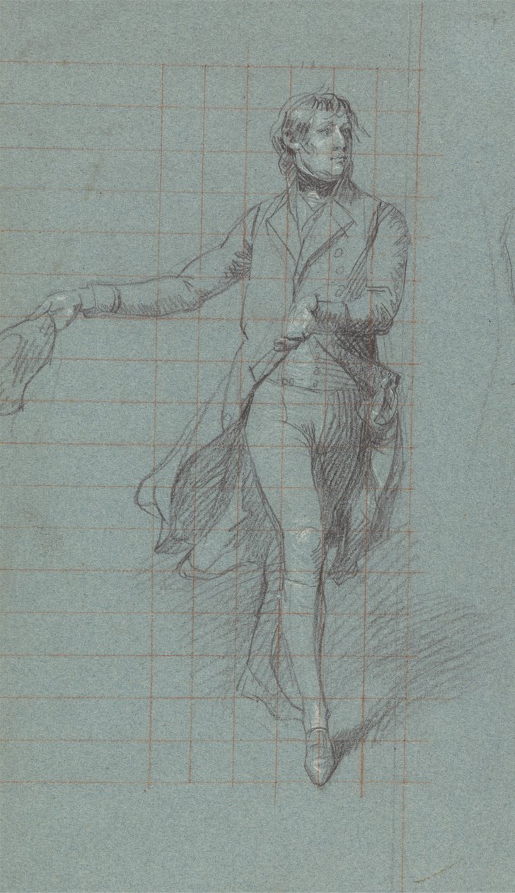 "Lord Duncan'ın Zaferi" tablosu için Yüzbaşı William George Fairfax için çalışma by John Singleton Copley