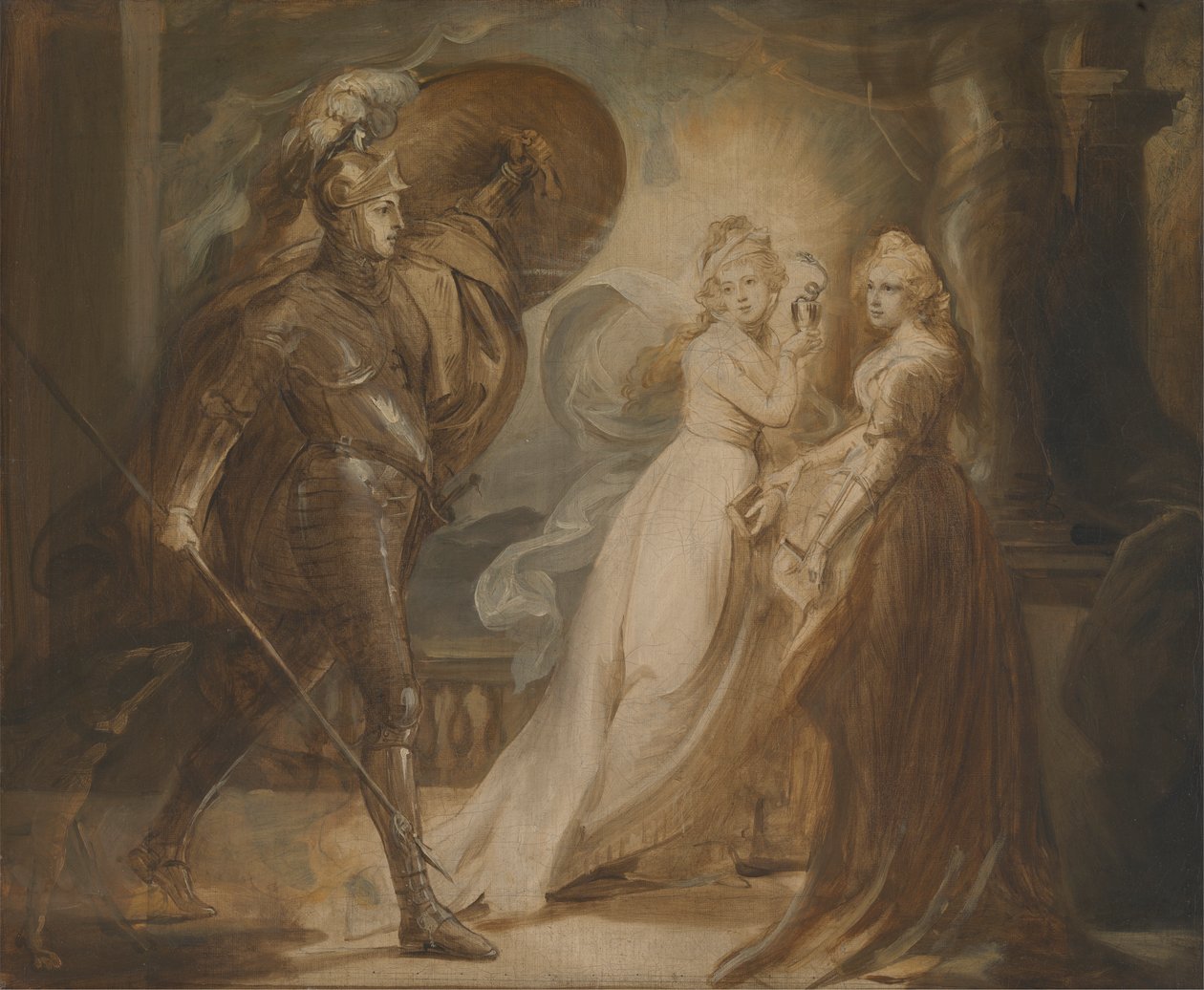'Kızıl Haç Şövalyesi' için Çalışma by John Singleton Copley