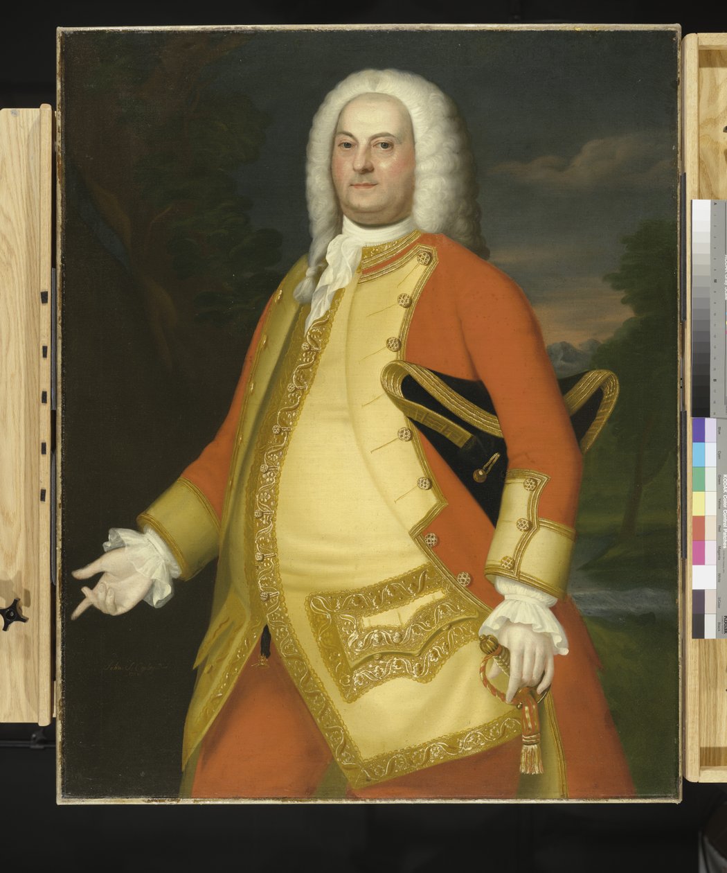 William Brattle, 1756 by John Singleton Copley