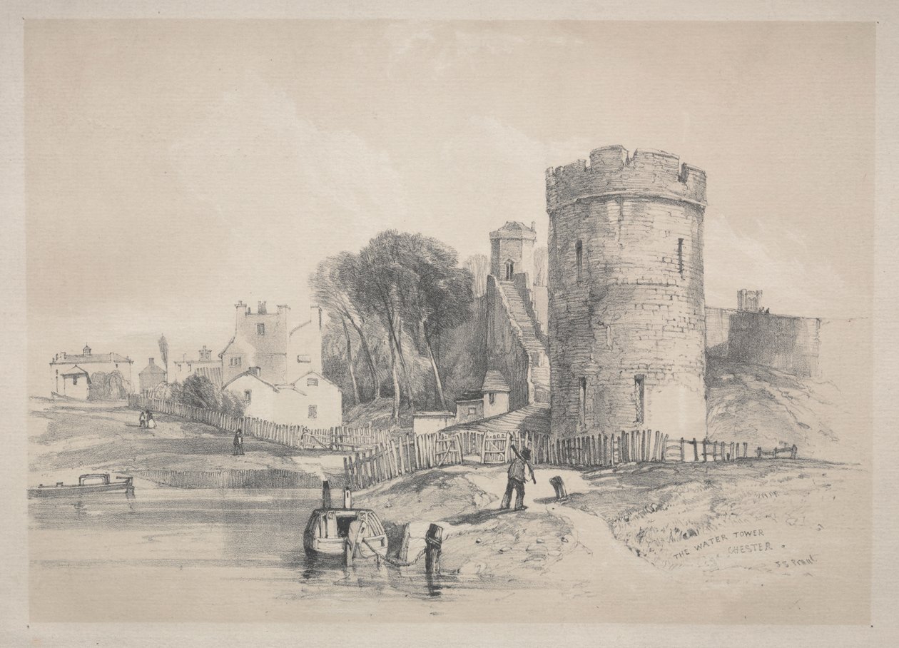 Su Kulesi, Chester by John Skinner Prout