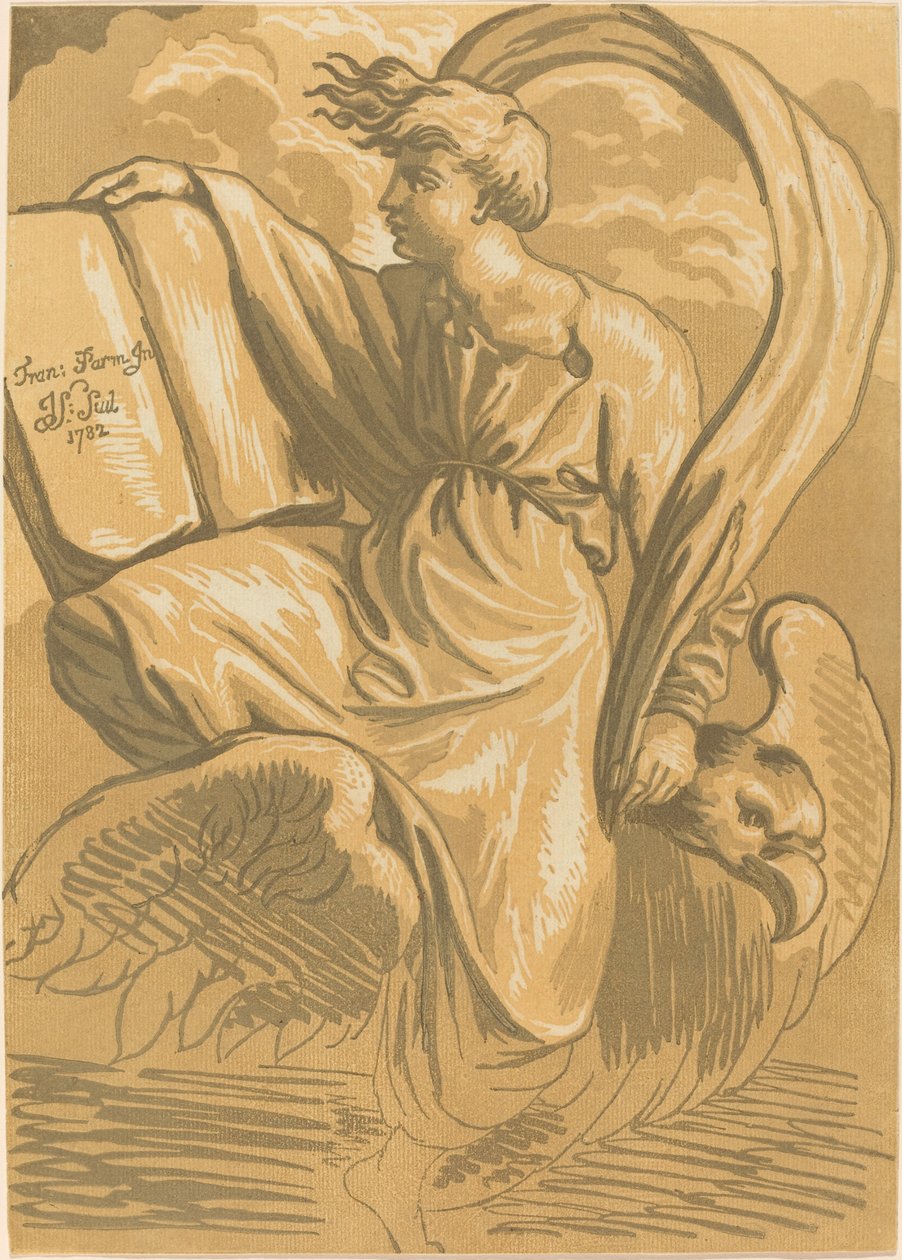 Aziz John Evangelist by John Skippe after Parmigianino